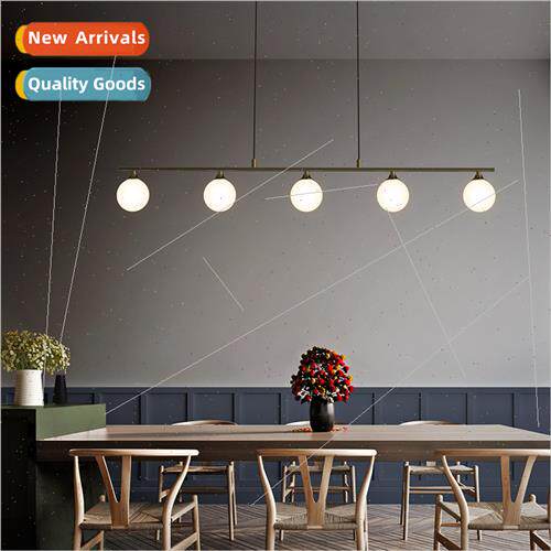 Scandinavian modern simple dining room chandelier post-moder