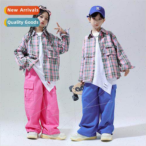 Set dance childrens tide clothing Japanese shirt vest su boy
