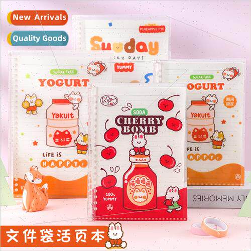 Pepsi cute pp file pocket binder book creative cute simple h