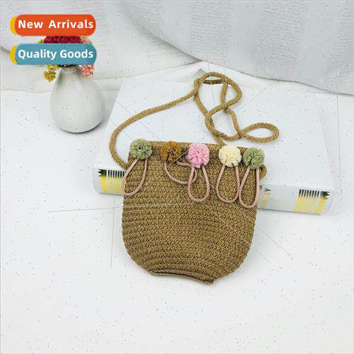 2019 Children Straw Small Crossbody Straw Beach Bag Bag Bag