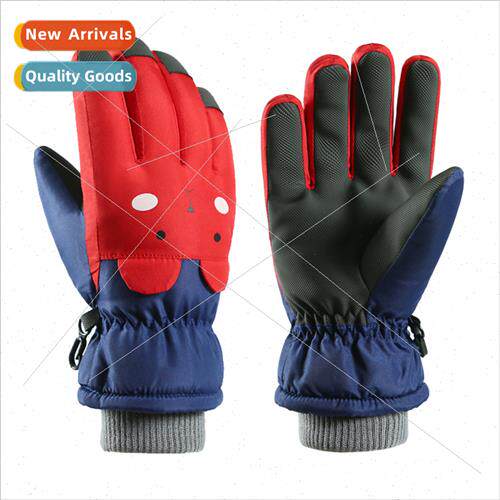 Ski gloves fall winter warm padded thickened waterproriding
