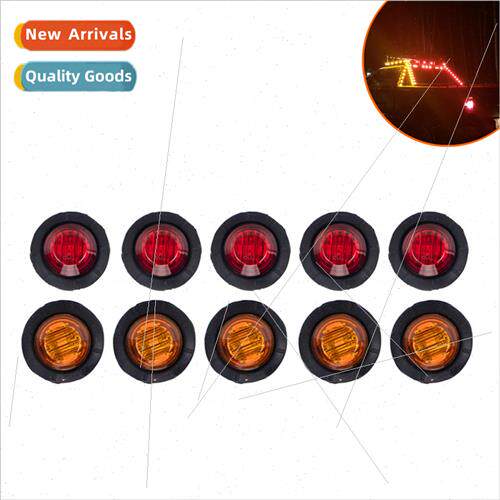 Red Amber Trailer Truck Van Pickup de LED Marker gnal ghts T