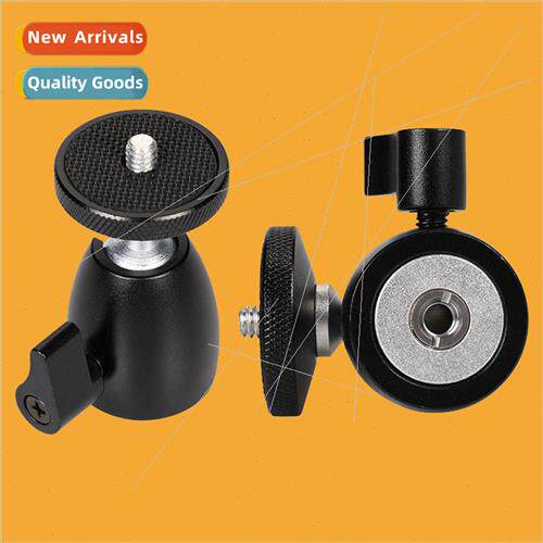 Camera Tripod Ball Head Q39 Oval Head 1/4 Screw Monopod Univ