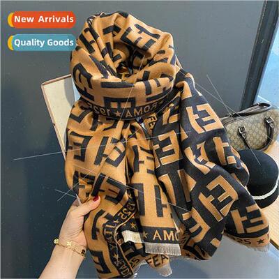 Korea  new fall winter imation cashmere cold warm scarf fema