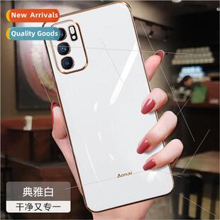 phone case S10 X60pro straig color plating solid 适用vivo