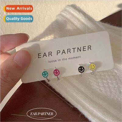 Bounce earrings niche 2022 new tide silver earrings female e