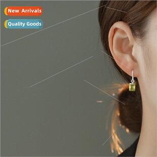 retro simple zirconia gold real plated green Copper olive