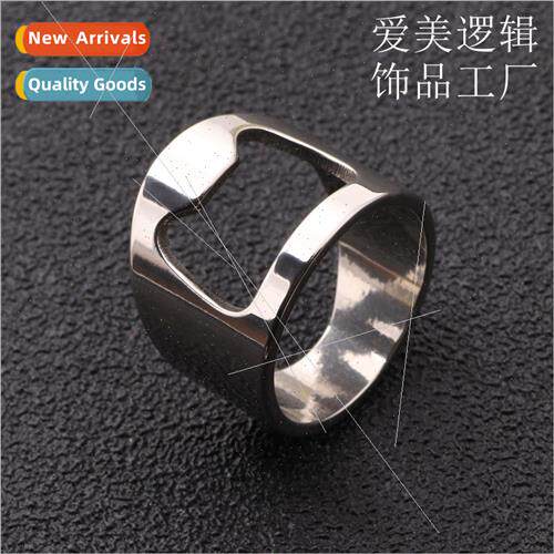 Bottle opener finger ring to open beer cap ring men personal