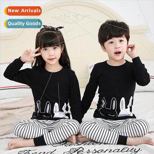 Spring Autumn cotton children fall coat pants set men women
