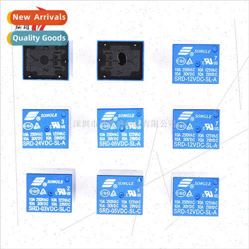 Songlor Relay SRD-05VDC-SL-A 06V 09V 24V SRD-12VDC-SL-C 10A4