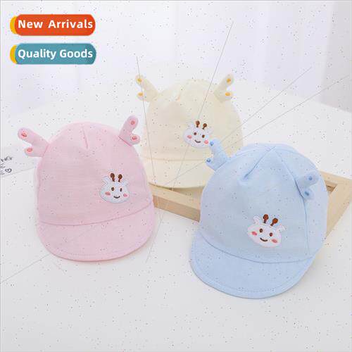 Baby hat spring autumn thin duck tongue cap newborn fetus sm