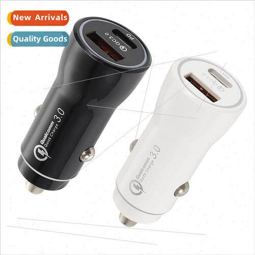 Dual Fast Charger Illuminated QC3.0 ngle USB Car Charger +18