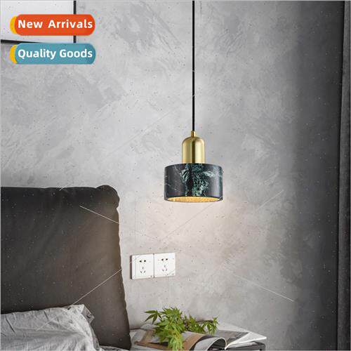 Scandinavian bedroom bedside single head small chandelier ma