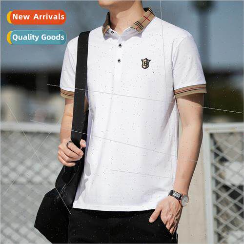 POIO shirt new youth business fashion tide T-shirt men Korea