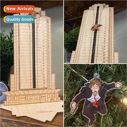 Die Hard Advent Calendar Christmas Advent Calendar Wooden Ca