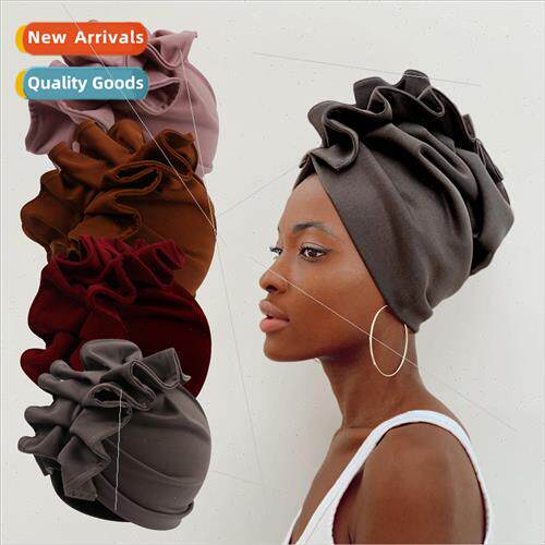 Autumn winter new turban hat Europe American women fashion b