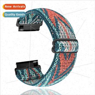 Stretch SAMSUNG Nylon 44mm Watch4 40mm 适用Samsung Strap