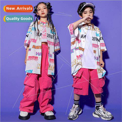 Girls Jazz Dance Costume Handsome Japanese Set Dance Permanc