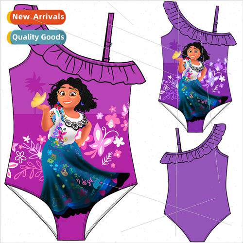 Childrens swimsus cos magic full house Encanton girls slash