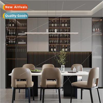 Dining room lights designer  light luxury dining table simpl