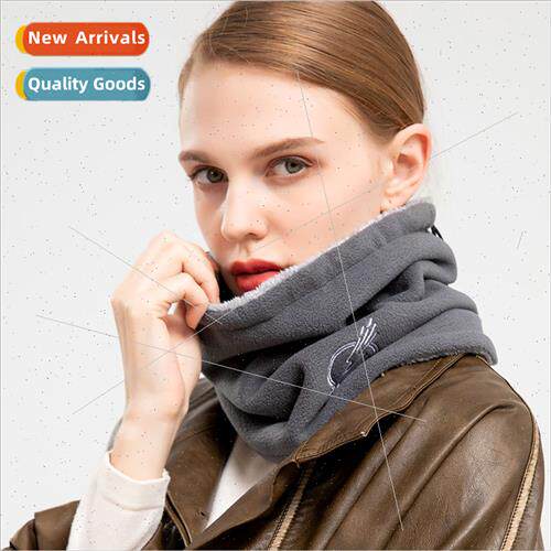Autumn winter new warm hat neck set outdoor travel padded th