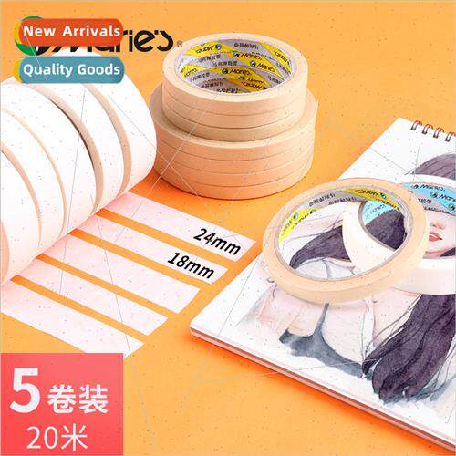 5 rolls art paper tape适用art students watercolor painting s