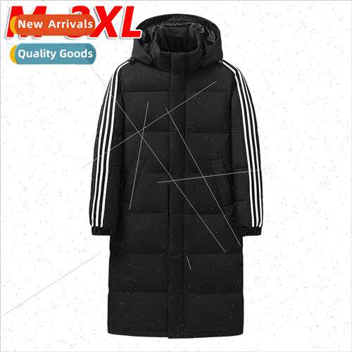 Winter jacket men women couples down jacket casual long over