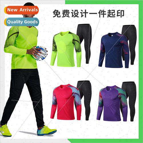 Soccer Jerseys Su Men Goalkeeper Jersey Su Printed Adult Mat