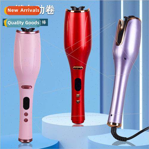 new LCD curling iron lazy automatic wave curler rose-type ne