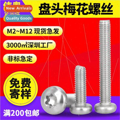 304 Stainless GB2672 Hexalobular socket pan head screws Hexa
