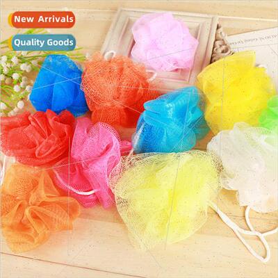 Small colorful bath ball bath rub back foam super soft bath
