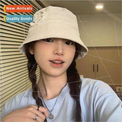 Korea atmosphere fisherman cap female retro do old small flo