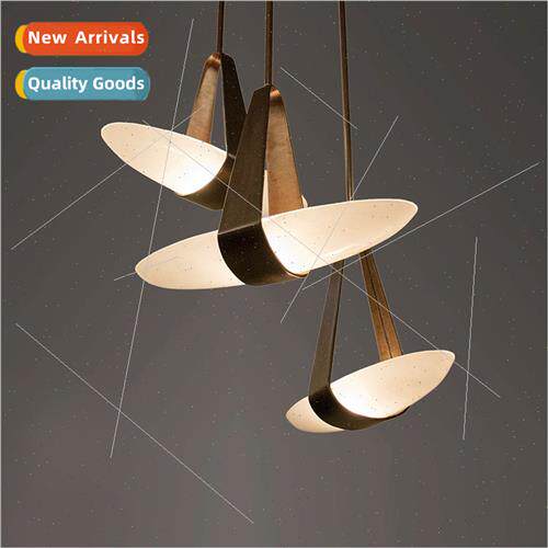 Scandinavian bedside small chandelier designer dollar glass
