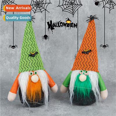 New Halloween bloodshot eyes bearded bat old man doll Hallow