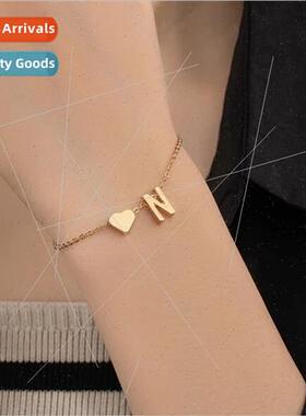26 Letters DIY Bracelet Women No Color Loss Love HJewelry ch