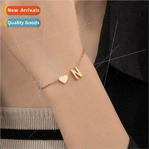 26 Letters DIY Bracelet Women No Color Loss Love HJewelry ch