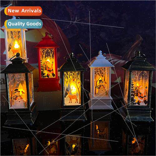 Christmas wind lamps candelabra lamps night light old man sn