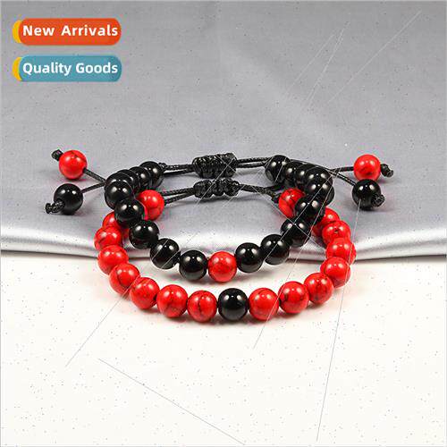 popular hipster bracelet creative wh picture stone braided b