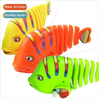New wind-up fish colorful wind-up swinging fish clockwork sw