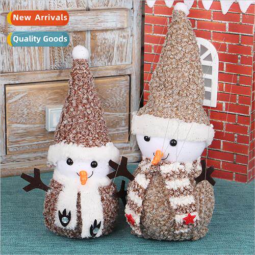 Christmas decorations large Christmas snowman old man doll d