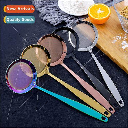 304 mesh drain juice soybean milk strainer spoon multifuncti