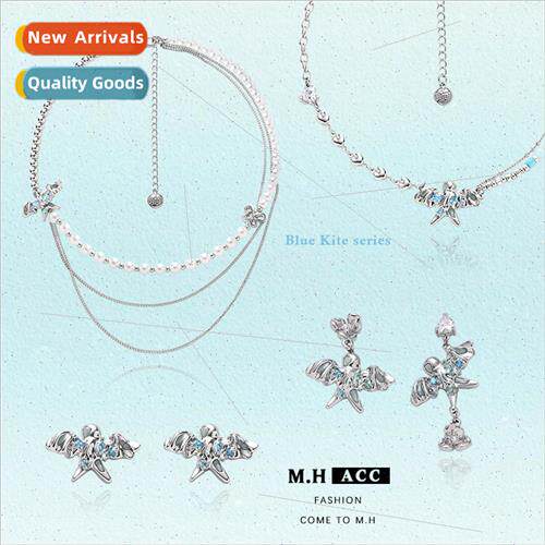 Color zirconia ke beaded necklace women fashion new Chinese