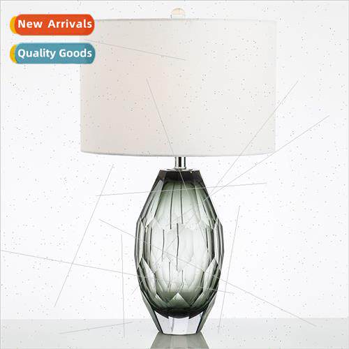 Modern minimalist glazed light luxury table lamp designer mo