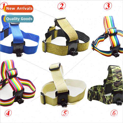 适用gopro headbcolorful fit goPro headbcamera 5 helmet mount