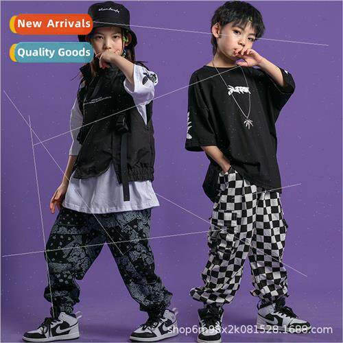 Childrens Set Dance  Clothing Vest Autumn Girls Jazz  Clothe