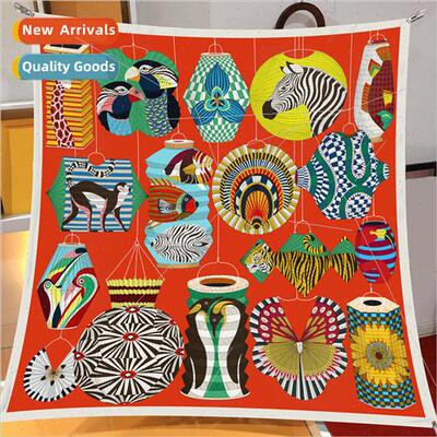 Small silk scarf square scarf wh belt women hair ties versat