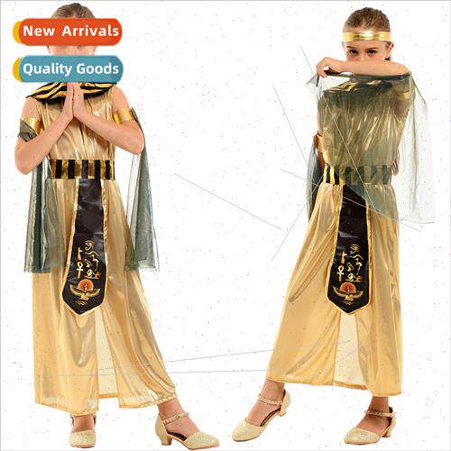 Halloween Childrens Costumes Girls Masquerade Egyptian Perma