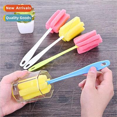 Long handle sponge cup brush cleaning brush  glass cleaning