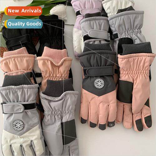 Ski gloves winter outdoor riding electric car padded thick c