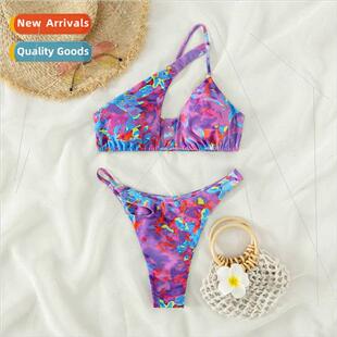 bra pads print swimsu swim bikini separates Europe womens
